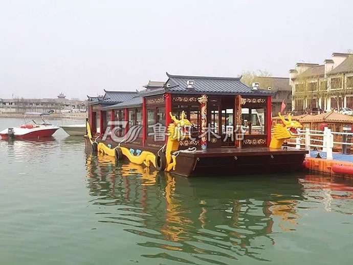 大型龍形畫(huà)舫觀(guān)光船