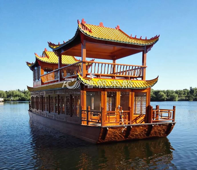 兩層觀(guān)光游玩船
